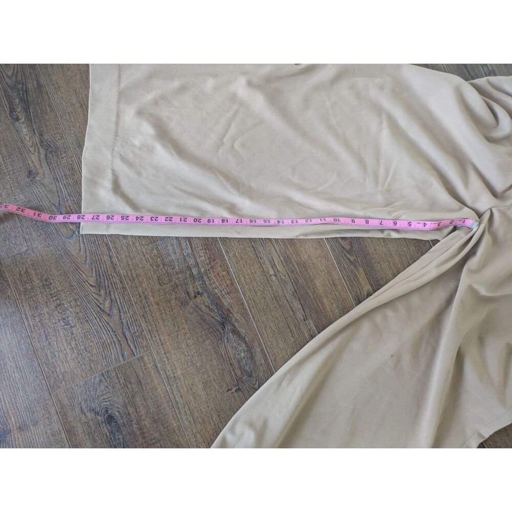 Staud Ruth Pant 8 Camel Tan High Waist Wide Leg Pleated Soft Tailoring Trousers - Picture 8 of 8